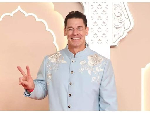 Anant Ambani and Radhika Merchant's wedding: John Cena bids farewell to Mumbai after attending the grand celebration | - Times of India