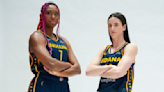 Caitlin Clark, Aliyah Boston Pose For Viral Media Day Photo