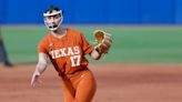 Texas Longhorns vs Stanford Cardinal in NCAA softball Women's College World Series