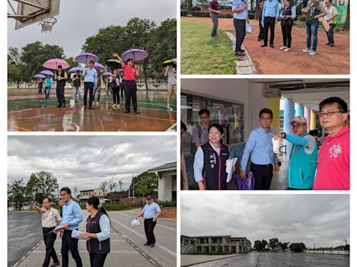 劉建國爭取崙背二崙小學跑道操場改善 體育署承諾大力支持 | 蕃新聞