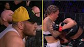 Conor McGregor watches on as teammate is dropped and choked out at Bellator show