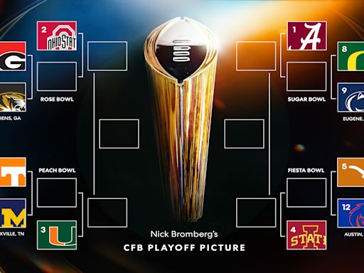 College Football Playoff Picture: Here's what the 12-team bracket looks like after Week 5