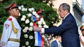 Russian foreign minister visits Cuba, condemns US sanctions