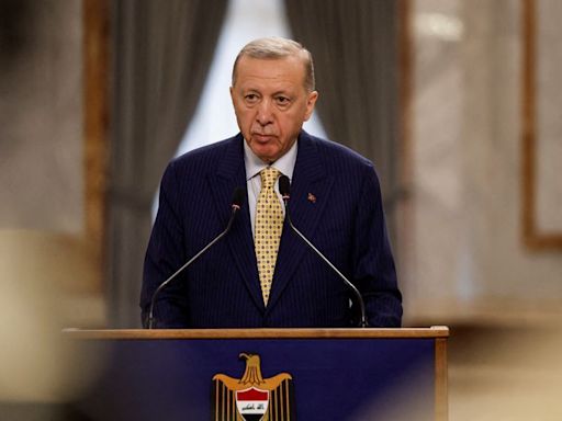 Turkey's Erdogan says U.S., Europe not doing enough to pressure Israel into Gaza truce