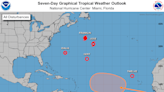 National Hurricane Center tracking 6 systems. Tropical Depression 12 forms in Atlantic