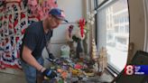 ‘It saved me’: Groton veteran deals with grief and PTSD through making art