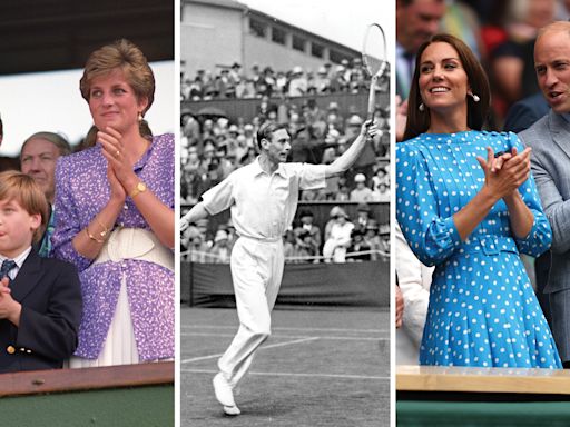 George V to Kate Middleton: The Royal Family at Wimbledon