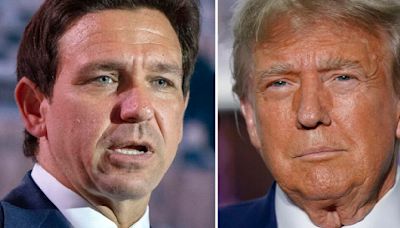 Trump y DeSantis buscan fortalecer la recaudación de fondos en una reunión clave