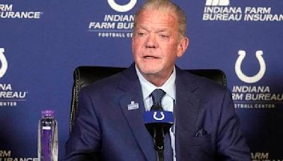 Indianapolis Colts owner Jim Irsay makes 1st trip to training camp since his December fall