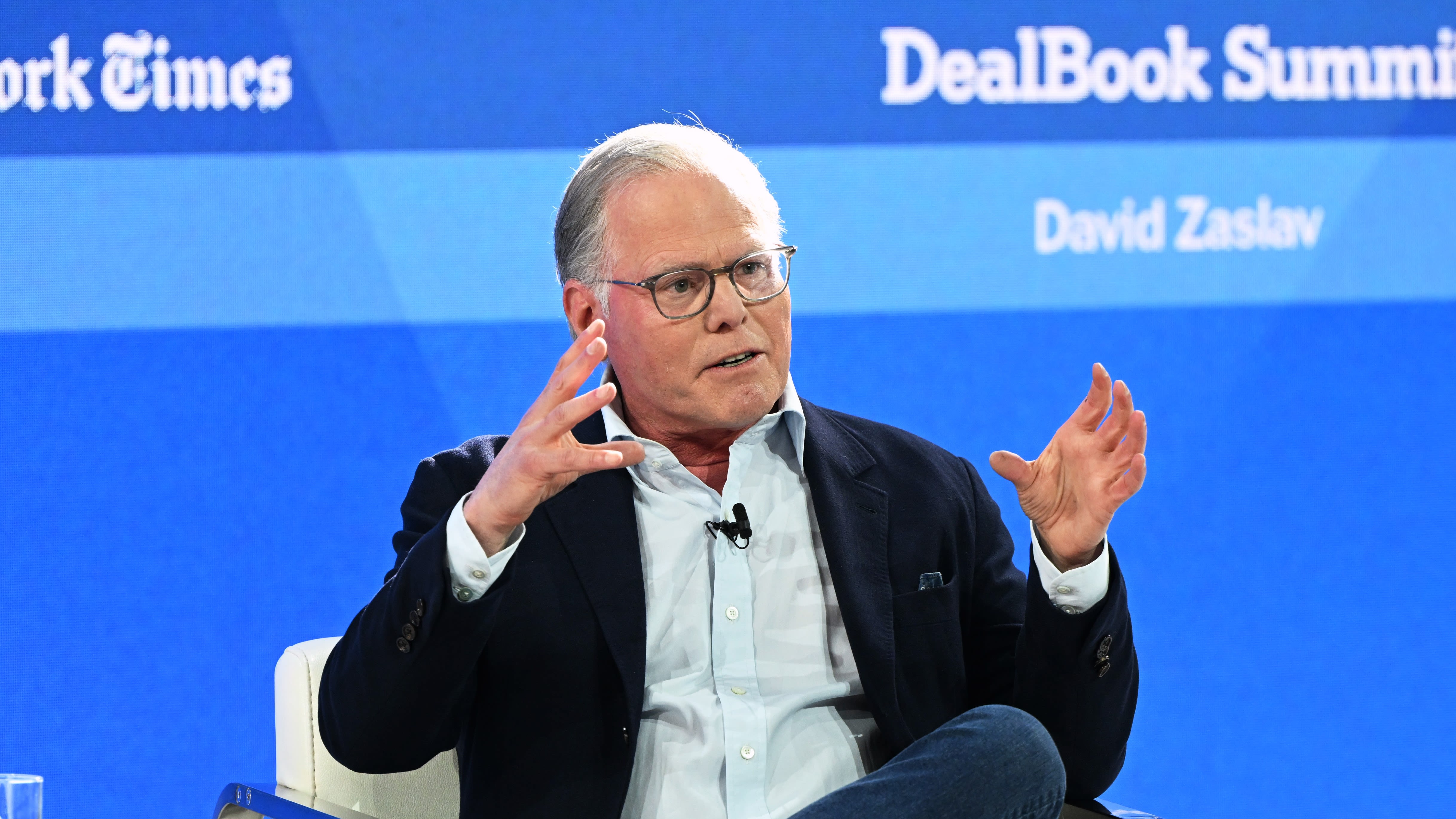 David Zaslav Sidesteps Paramount Global M&A Question, Talks NBA Rights Deal and High CEO Paychecks at Milken Conference