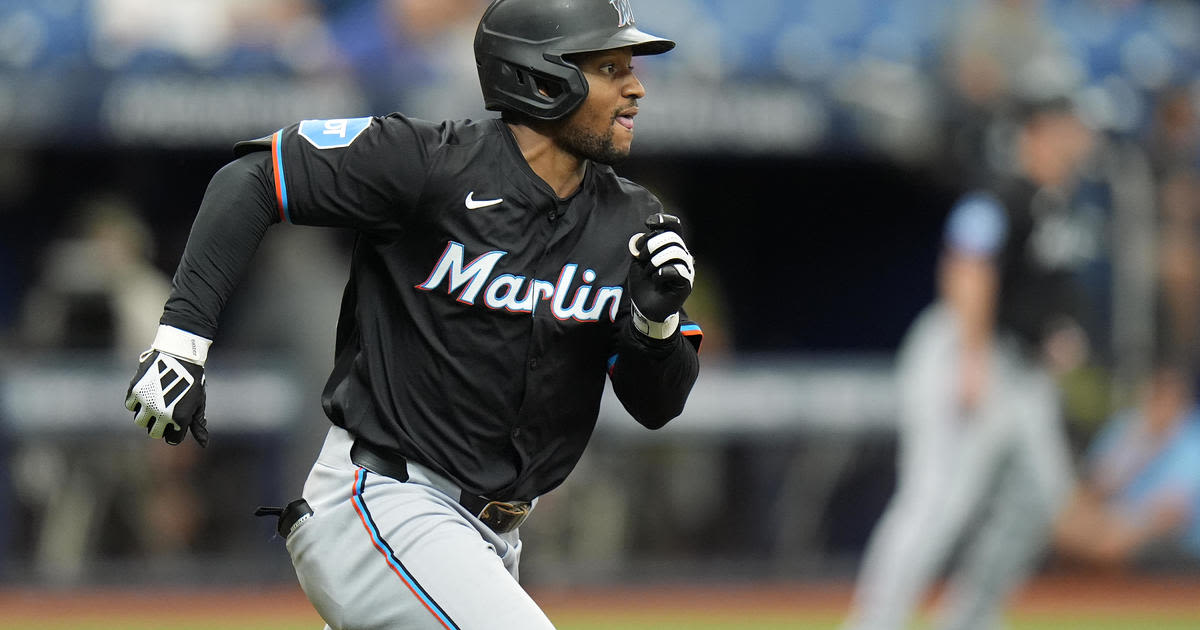 Edwards drives in three runs, Burger and Bride homer to help Marlins beat Rays 6-2