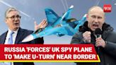 Russia Vs NATO Spy Plane & Fighters: Su-27 'Chases Away' British RC-135 Near Border Again