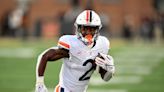 Perris Jones, Virginia RB who suffered scary injury vs. Louisville, discharged from hospital