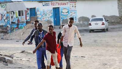 Somalia beach suicide terror blast kills at least 32 and injures dozens more