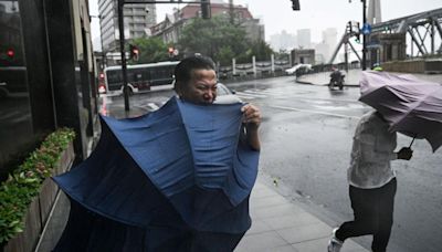 Shanghai hit by strongest typhoon in 75 years