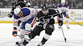 Stuart Skinner gets 1st postseason shutout as Oilers beat Kings 1-0 to take a 3-1 series lead