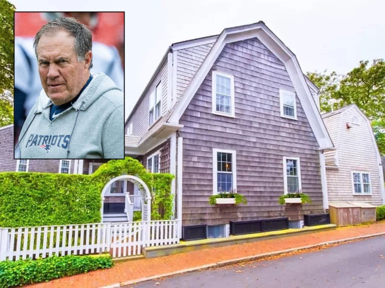 See Inside Bill Belichick's New $4.8M Nantucket Home