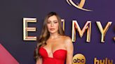 Sofia Vergara sets pulses racing in daring plunging red dress at Emmys