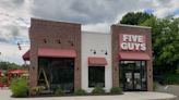 Five Guys burger chain closes New Milford location after seven years, per sign on restaurant's door