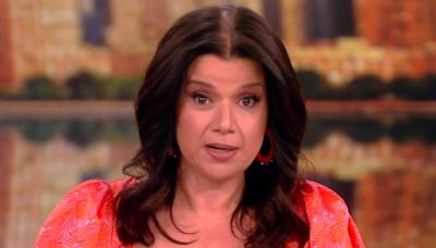Ana Navarro tells 'The View' she's had meetings with men like Harvey Weinstein: "The guy is half-naked sitting on the bed"