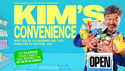 Full Cast Set For KIM'S CONVENIENCE at Riverside Studios