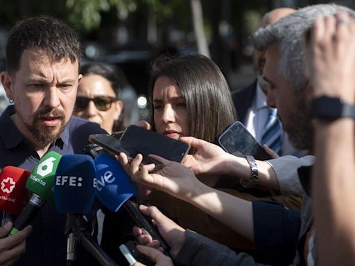 Pablo Iglesias e Irene Montero meten en campaña el juicio contra su acosador: 'Es la punta de lanza de la violencia mediática'