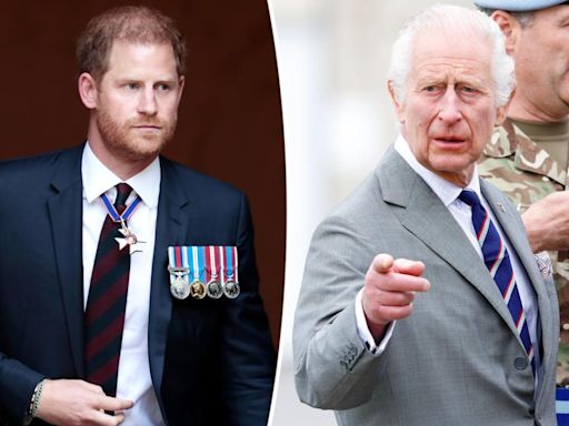 Royal family website deletes Prince Harry statement that made King Charles ‘furious’