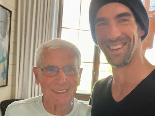 Michael Phelps Honors Olympic Swim Coach Jon Urbanchek After His Death: 'This Man Is a Legend'