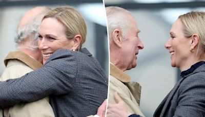 How Zara Tindall broke major royal protocol with King Charles III at latest engagement