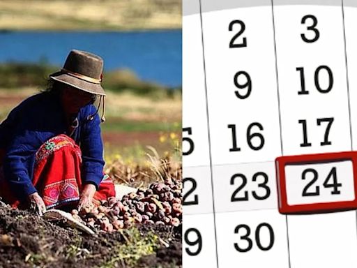 Día del Campesino: ¿Será feriado o día no laborable el 24 de junio? Esta es la respuesta, según El Peruano