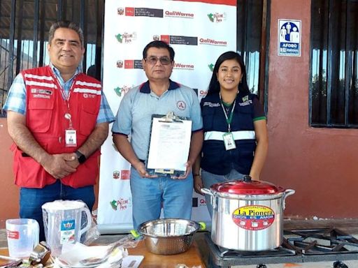 La Libertad: Implementan con nuevas cocinas a dos escuelas rurales de Simbal