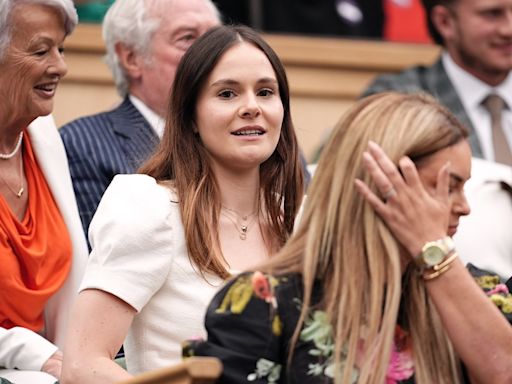 Gordon Ramsay's daughter Holly cosies up to sports superstar at Wimbledon