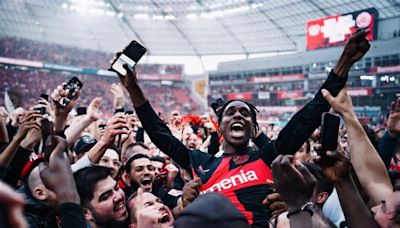 Ghanaian duo Jeremie Frimpong and Fosu Mensah win historic Bundesliga title with Bayer Leverkusen