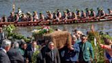 A Māori king who urged racial unity is laid to rest, a new queen rises