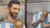 Insólito: decapitaron una estatua de Messi en Mar del Plata | + Deportes