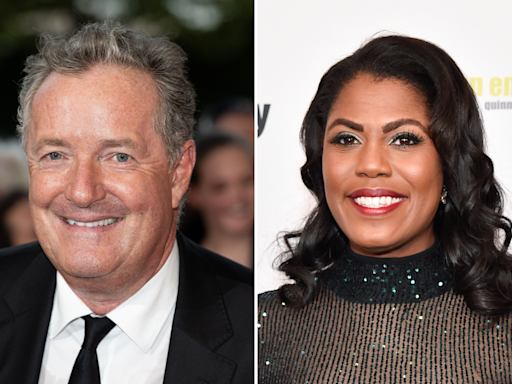 Piers Morgan claims Celebrity Apprentice co-star Omarosa wanted to sleep with him for a ‘showmance’