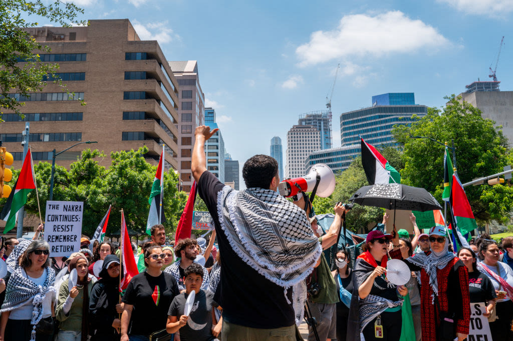 Pro-Palestine protest at Texas Capitol draws large crowds