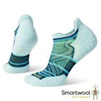 官方直營 Smartwool 女 機能跑步局部輕量減震印花踝襪 暮光藍 美麗諾羊毛襪 跑襪 保暖襪 除臭襪