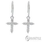 MANSTYLE「神聖的愛」鑽石耳環
