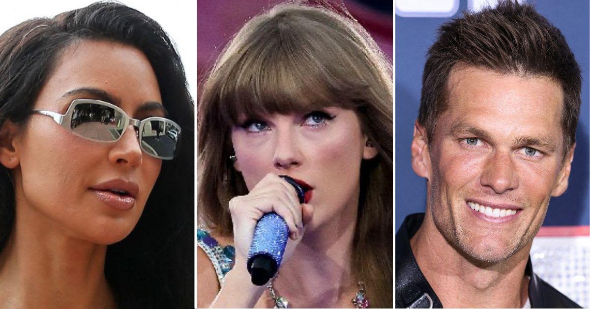 Kim Kardashian 'Unbothered' by Taylor Swift Diss Track and Tom Brady Roast Booing: 'She Truly Doesn't Care'