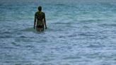 Eerie Antony Gormley statues can only be seen for a few hours a day