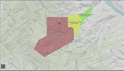 Level 3 (Go Now!) Evacuations issued for Beehive Fire near Wenatchee