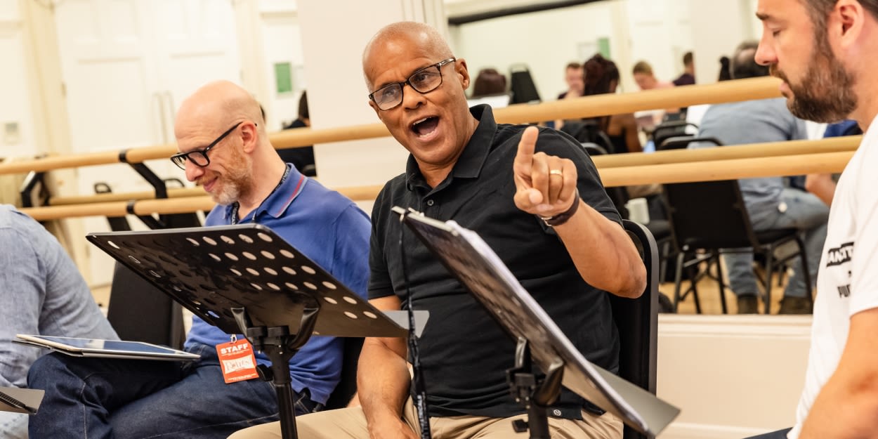 Photos: SOMETHING ROTTEN! IN CONCERT in Rehearsal