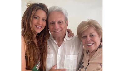 Shakira habló sobre el estado de salud de su padre, William Mebarak