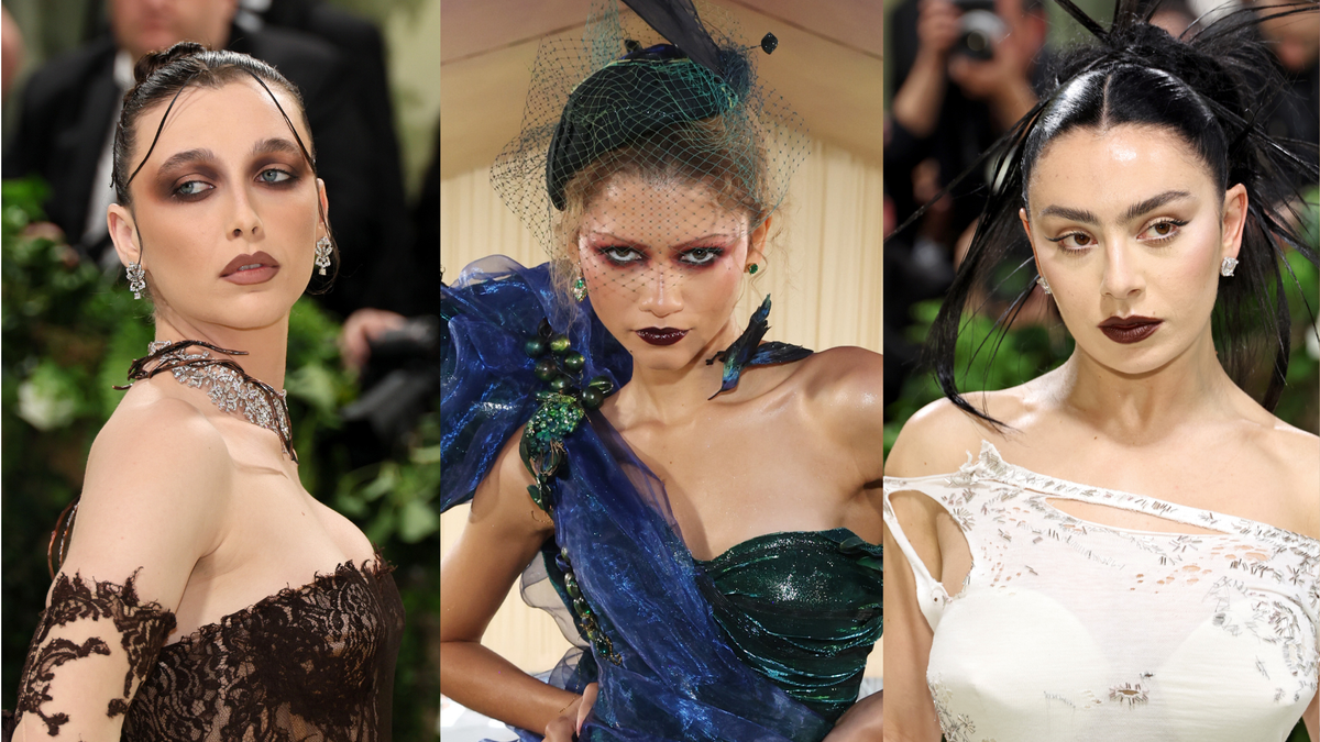 Dark Makeup Turned the 2024 Met Gala Red Carpet Into a Gothic Fairytale