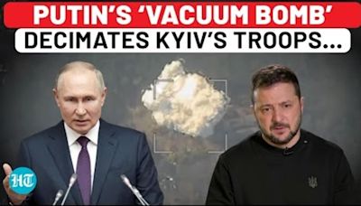 Putin Unleashes Deadly ‘Vacuum Bomb’ On Kupyansk; Russia Recaptures 12 Villages In Kursk | Watch