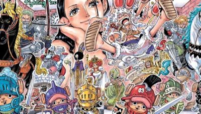 One Piece Creator Shares Behind-The-Scenes Sketch for Chapter 1113 Cover