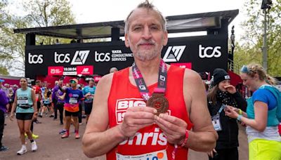Christopher Eccleston opens up on 'emotional' London Marathon race: 'This has been the hardest run'