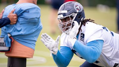 Titans T'Vondre Sweat feels great, is moving well and won't back down on where 'the real UT' is