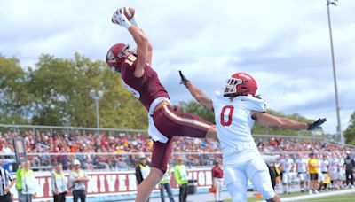 Calvin football wins first game in school history, with first points coming from safety